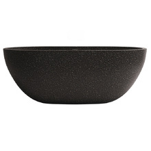 Honey 1500mm Oval Terrazzo Freestanding Bath with Overflow